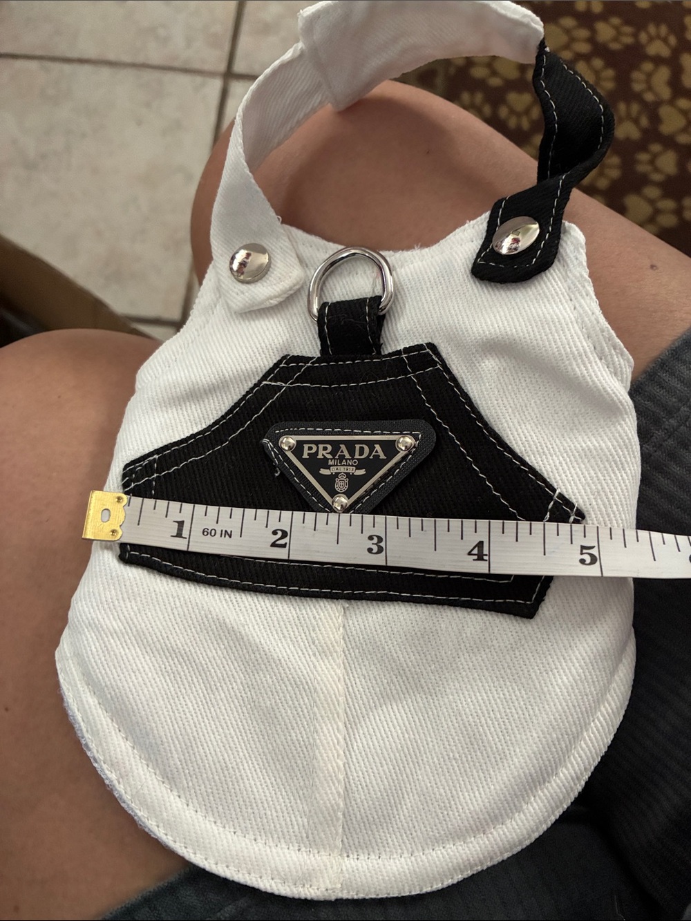 Extra small pet harness/shirt
See photos for measurements